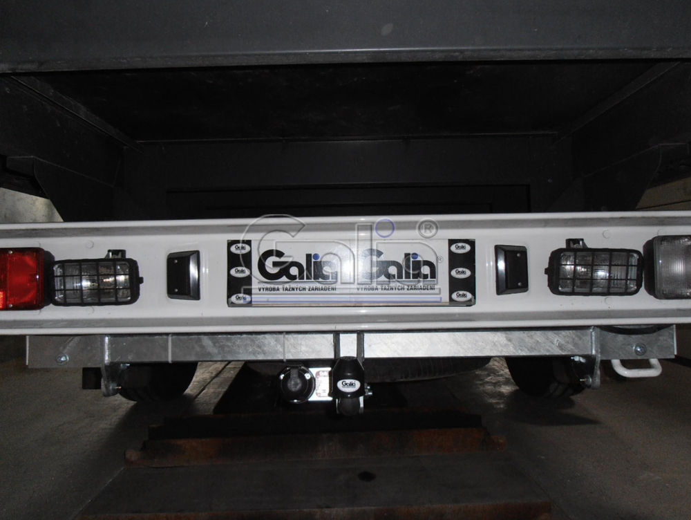Фаркоп оцинкованный Galia C045A для Citroen Jumper 2006-, FIAT Ducato III 2006-, Peugeot Boxer 2006- платформа(паспорт и сертификат в комплекте)(без электрики)