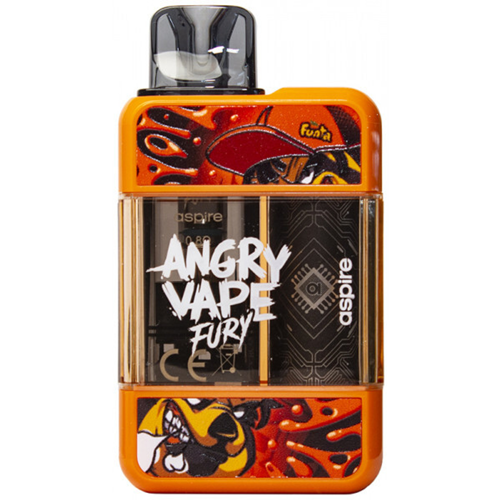 BRUSKO Angry Vape Fury Оранжевый (ЧЗ)