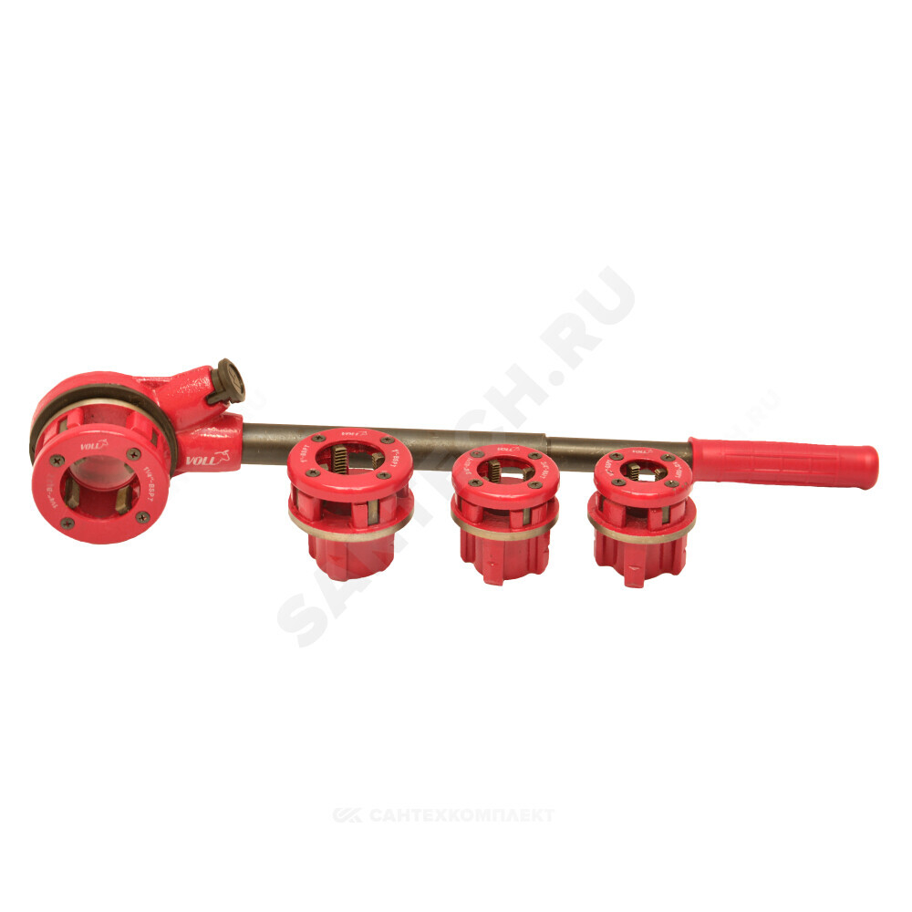 Клупп ручной для стальных труб 1/2"-1 1/4" V-Cut VOLL 2.00012