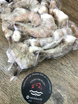 Креветка ваннамей сыромороженая