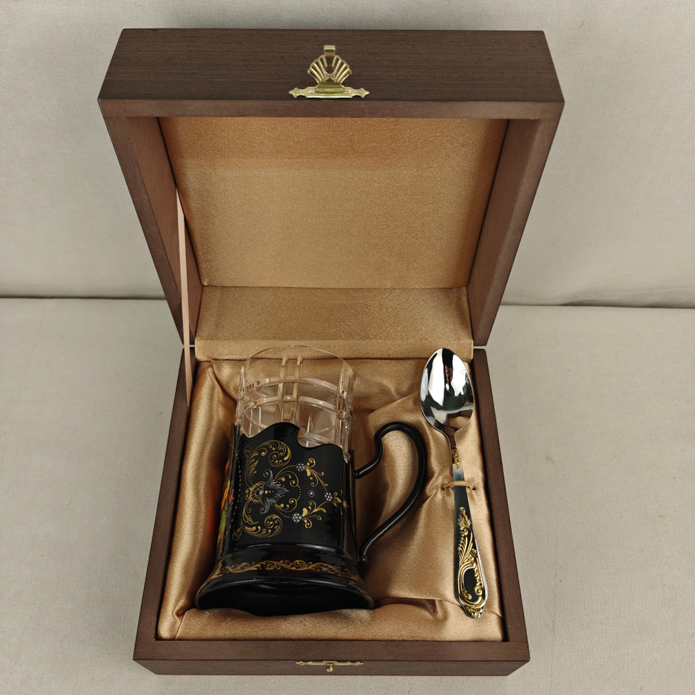 Чайный набор "Иван-царевич и Жар-птица" (Ручная роспись Палех)