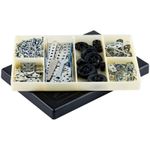 Конструктор металлический № 3 Для уроков труда. Универсал 294эл., пластиковая коробка, Мульти-Пульти