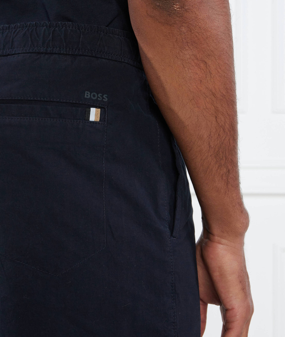 Шорты Karlos-DS-Shorts BOSS BLACK - темно-синий(50487762)