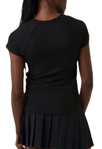 Женская теннисная футболка Björn Borg Ace T-shirt - black beauty