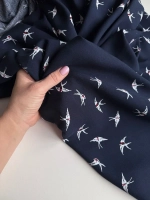 Ткань штапель для шитья 2,5 м плательная вискоза