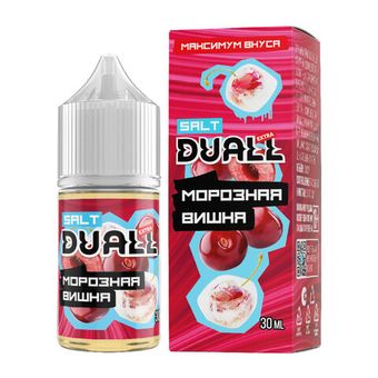 Жидкость DUALL EXTRA Salt 2% Light 30 ml - Морозная вишня