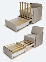 Кресло-кровать "Миник" с левым подлокотником, под левую руку