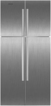 Холодильник Ginzzu NFK-590 стальной