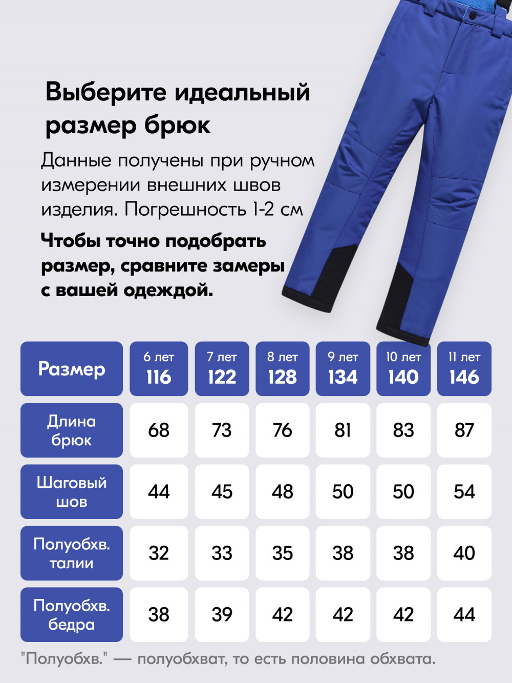 Горнолыжный костюм зимний для мальчика синего цвета 9425S