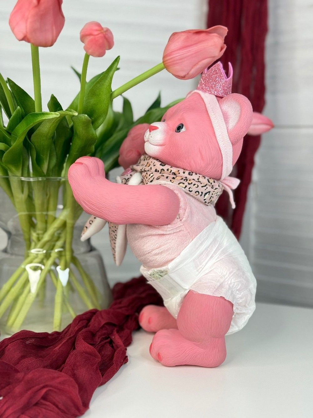 Игрушка мягконабивная 35см AniReal (60180)