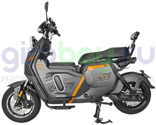 Электроскутер WENBOX U7 1500W (60V/30Ah) - Серый фото №7