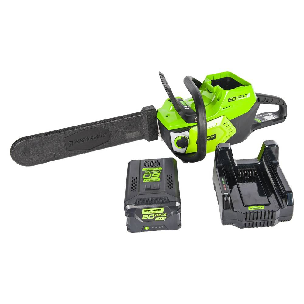 Аккумуляторная цепная пила Greenworks GD60CS40K4 60V