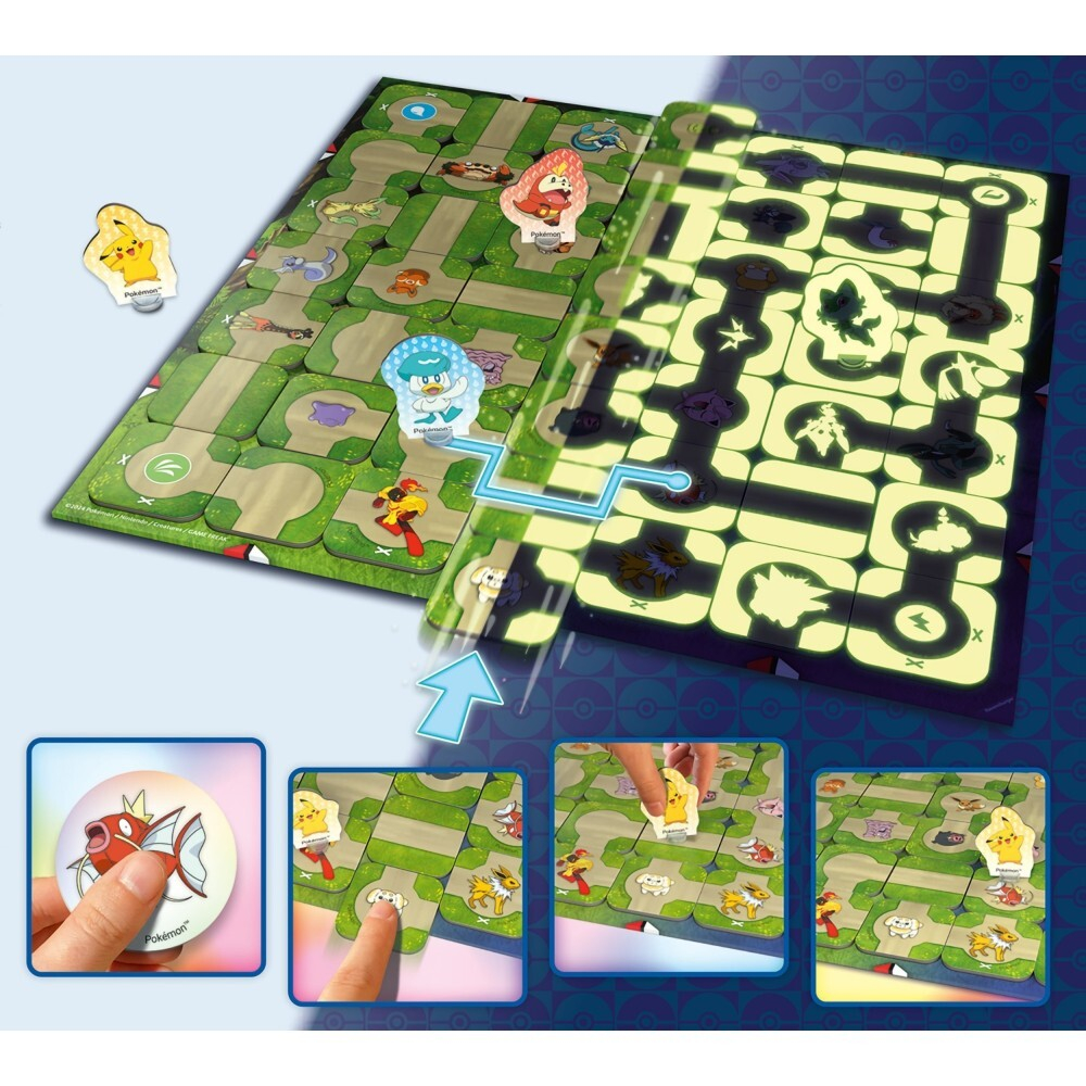 Ravensburger - Светящийся в темноте лабиринт Pokemon 228393 / артикул   228393  / GTIN 4005556228393