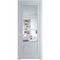 Межкомнатная дверь эмаль Profil Doors 4.2.2 (р.6) PD лайт грей стекло прозрачное