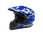 Шлем кроссовый AiM JK803S Blue/White, M