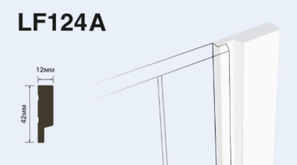 Финишный молдинг LF124A NP