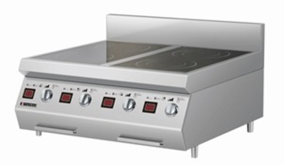 Плита Индукционная 4 Конфорочная 700 Серии Tatra Tir.87M