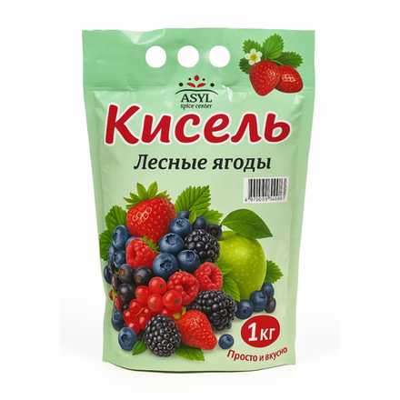 Кисель Asyl Лесная ягода 1 кг