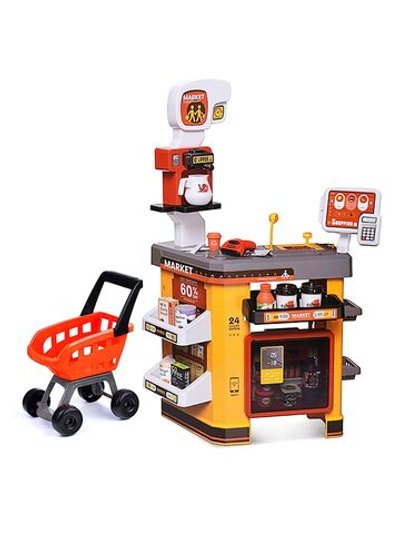 Игровой набор супермаркет Мой магазин 54 предмета (668-130)