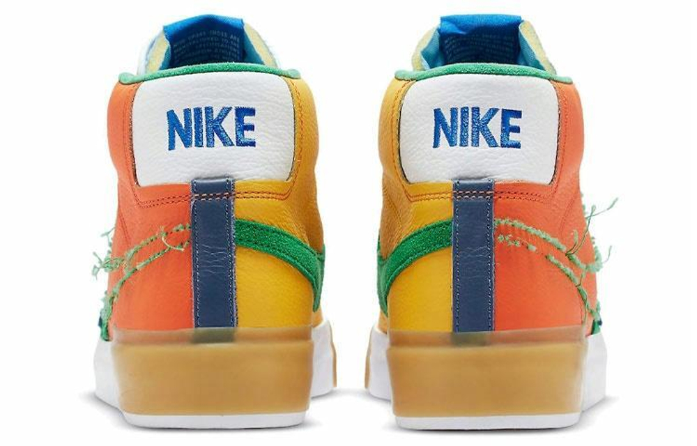 Кроссовки Nike Blazer Mid Edge L "Safety Orange"