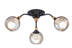 5062/3 BK+WOOD (4) Люстра (RL) #