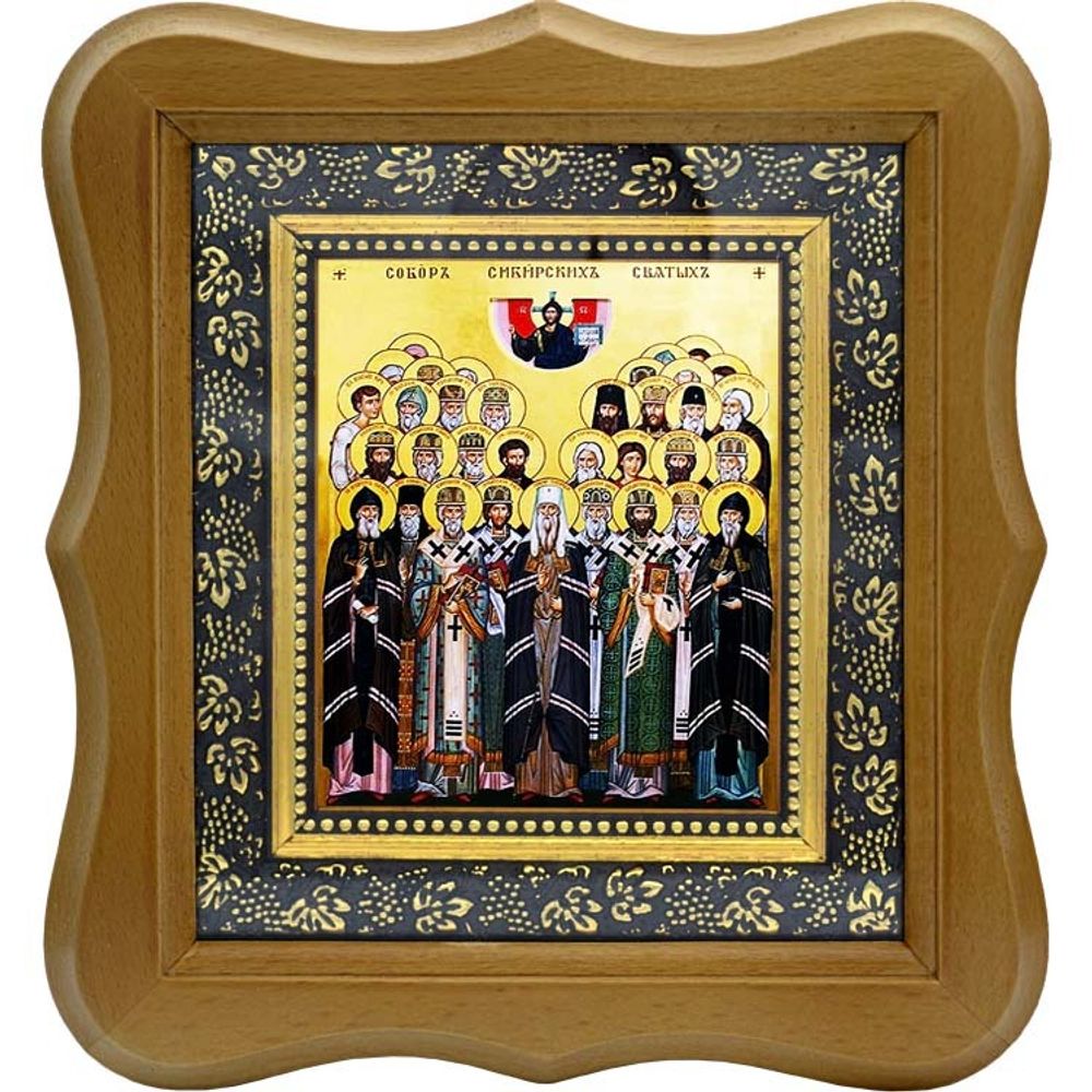 Собор Сибирских святых. Икона на холсте.