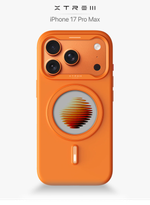 XTREM Чехол для Apple iPhone 17 Pro Max с экраном на задней панели, оранжевый
