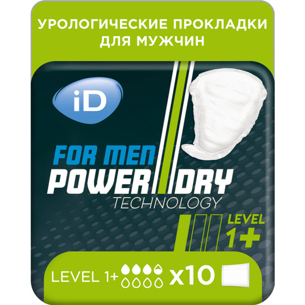 Прокладки урологические для мужчин iD for Men Level 1