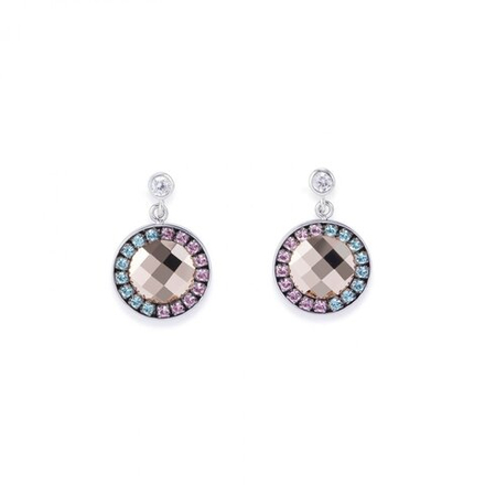Серьги Coeur de Lion Rose Turquoise 4954/21-1906