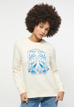 Толстовка женская MUSTANG Bea C Print