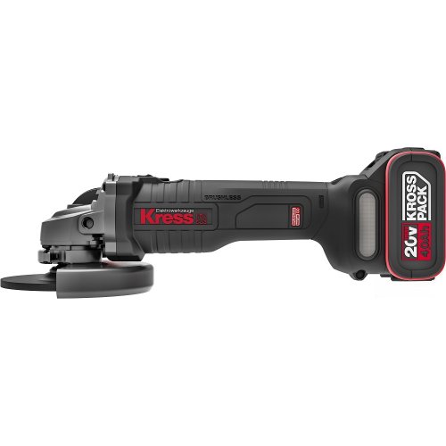 УШМ KRESS KU801 20V 4,0Ач аккумуляторная кейс