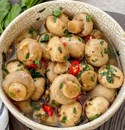 Шампиньоны маринованные, 500 гр