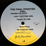 Keel / The Final Frontier (LP)