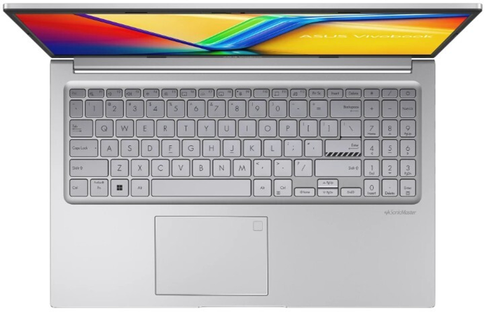 Ноутбук  ASUS Vivobook 15 X1504VA-BQ1076 15.6 ", Core i7, 16 Гб RAM, 512 Гб SSD, Iris Xe Graphics, Серебристый