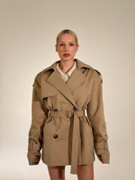 Укороченный тренч THE SAINT (СЕЙНТ)