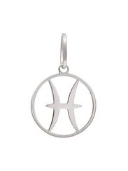 Подвеска Знак зодиака Рыбы из серебра