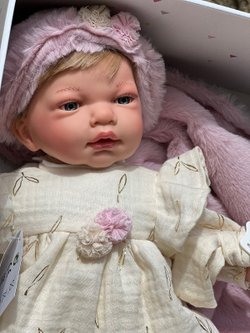 Кукла Реборн Nines 40см Baby мягконабивная (N0204)