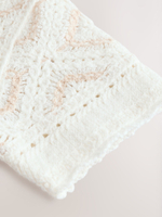 Кардиган с коротким рукавом Next AA9-510, Бежевый, Белый