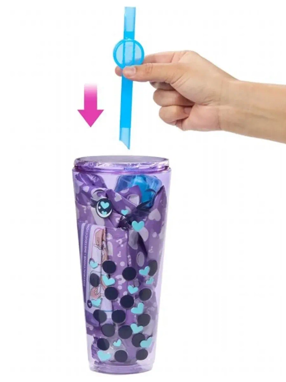 Кукла Барби Pop Reveal Bubble Tea Молочный таро HTJ19