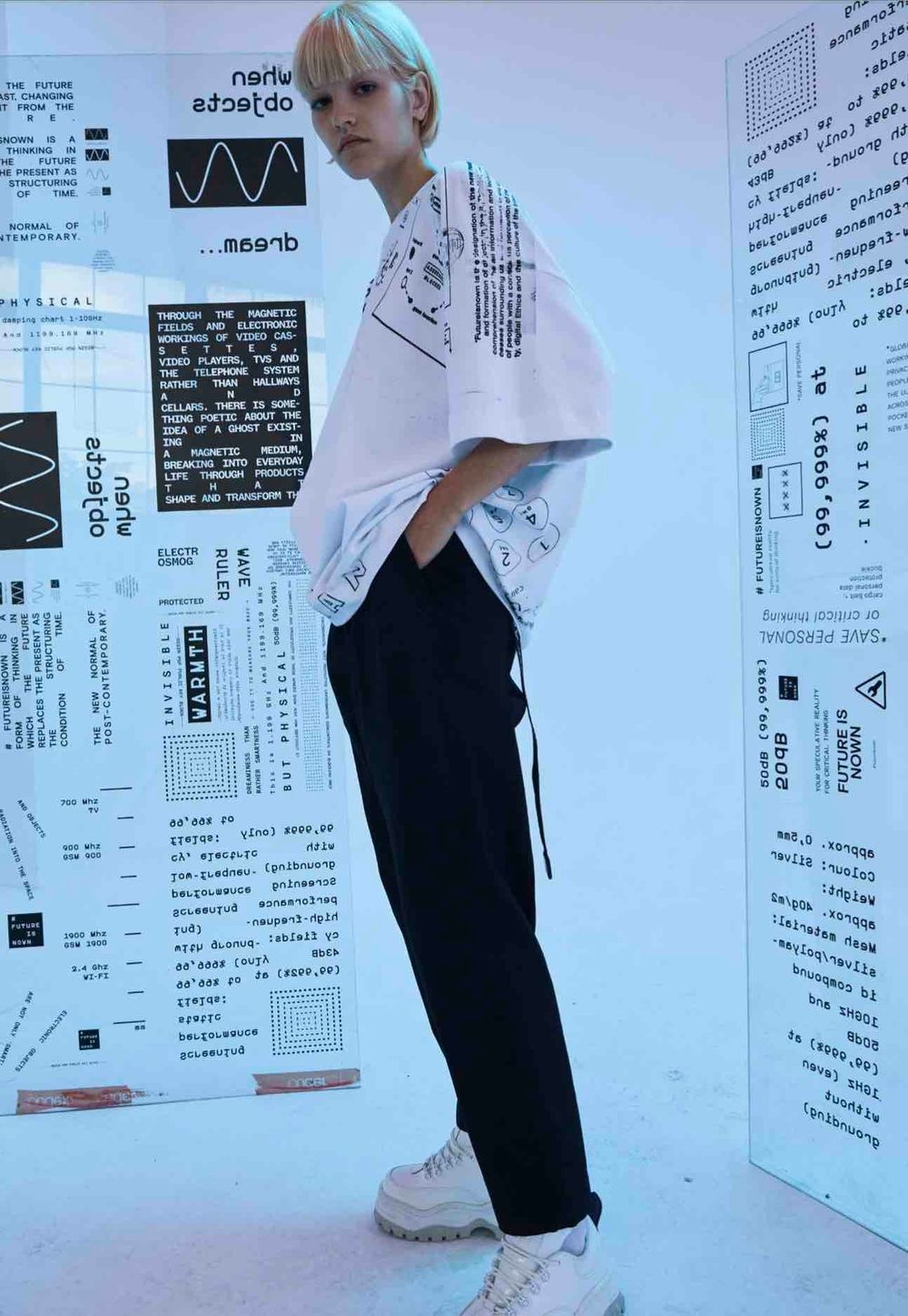 Футболка Futureisnown Human Empathy *Empathy collection Белая