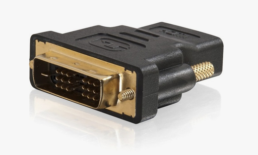 Переходник цифровой штDVI-D--гнHDMI 18+1-pin