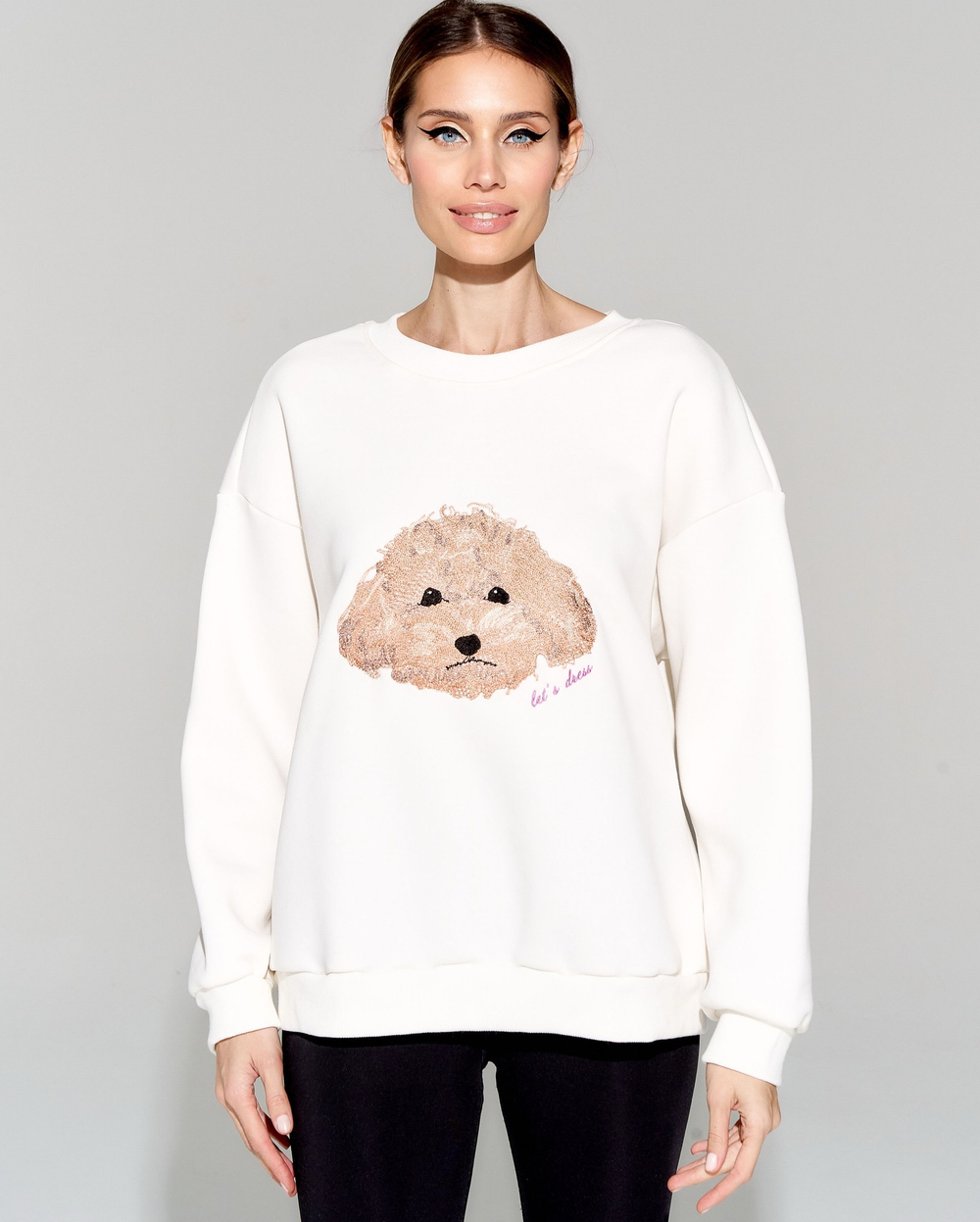 Свитшот “Happy Dog” с мальтипу