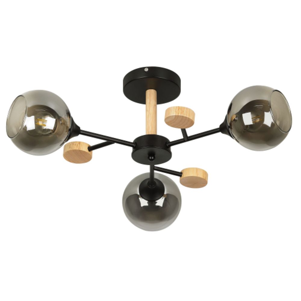 Люстра Rivoli Elouisa 9181-303 3 х Е27 60 Вт модерн | Rivoli