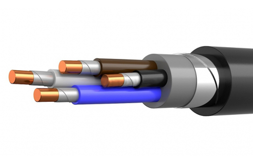 Кабель медный силовой бронированный ВБШвнг(А)-FRLS 4х1,5 0,66 ГОСТ