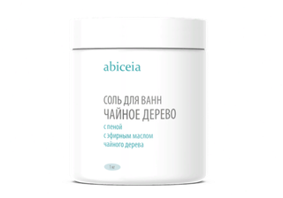 Соль для ванн с пеной Чайное дерево