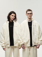 Zip-Up Sweatshirt Cream