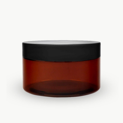 Комплект: Банка ПЭТ 250 мл (89) коричневая с отсекателем и черной крышкой