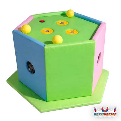 Детский воздушный фонтан «Карнавал» шестигранный, 65×65×63 см