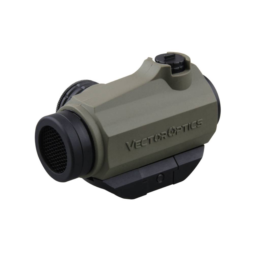Коллиматорный прицел Vector Optics Maverick 1x22 SOP 3МОА,закрытый, быстросъёмный на Weaver, резиновое покрытие, цвет FDE (SCRD-39)
