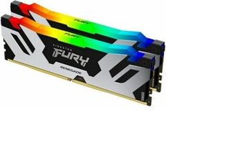 Оперативная память KINGSTON DDR5 32GB 2*16GB FURY Renegade black RGB 6800MHz CL36 1RX8 1.4V 16Gbit retail KF568C36RSAK2-32